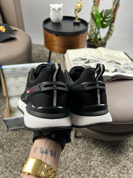 Чоловічі кросівки Climacool Black White  весна / літо / осінь A4068 46 29.5-30 см | Зображення 4