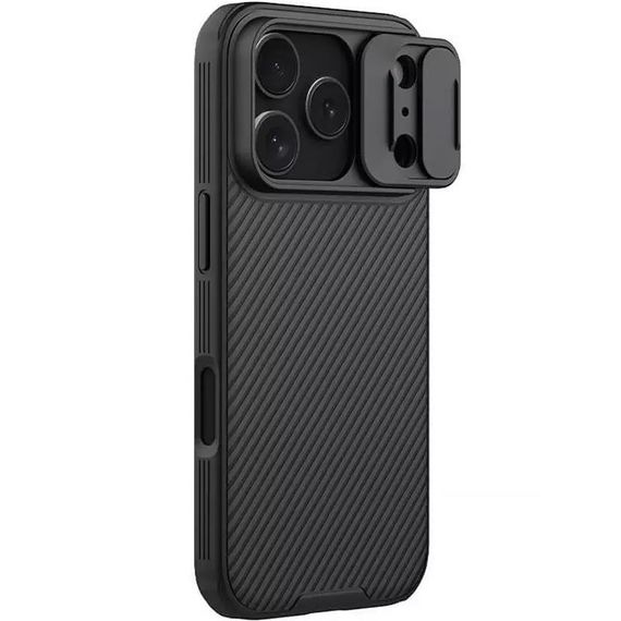 Карбонова накладка Nillkin CamShield Pro для Apple iPhone 17 Pro Max (6.9") Black