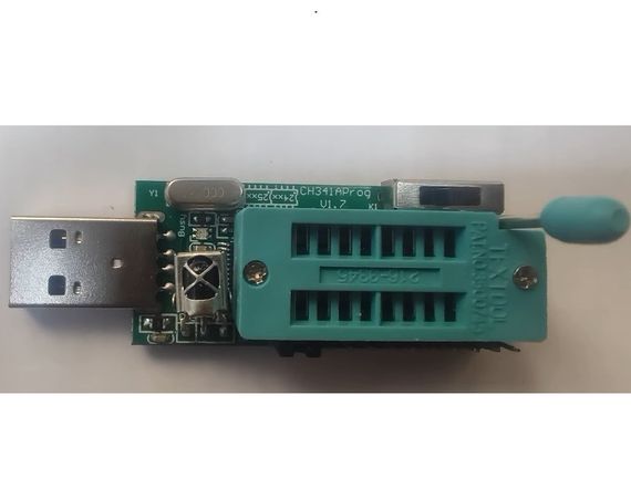 USB програматор CH341A v1.7 FLASH EEPROM 1.8V/2.5V/3.3V/5V