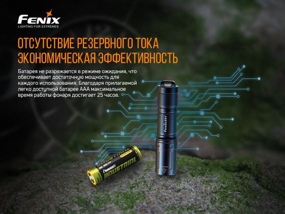 Ліхтар ручний Fenix E01 V2.0 блакитний | Зображення 6