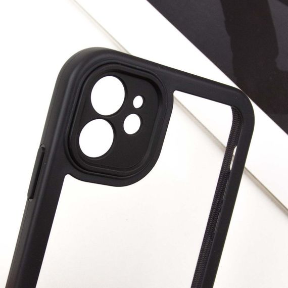 TPU чехол Transparent + Colour 1,5mm для Apple iPhone 12 (6.1") | Зображення 4