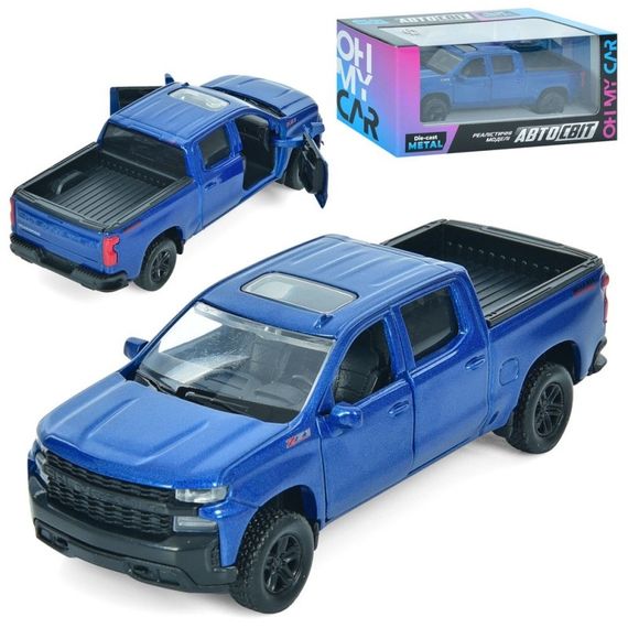Машинка інертна Auto Mir Chevy Silverado Trail Boss AS-3021 13.5 см