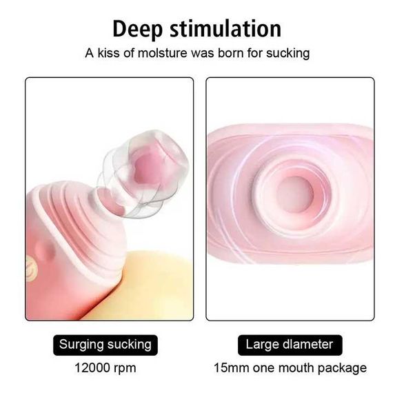 Вакуумний вібратор "Морошене" Ice Lolly | Зображення 6