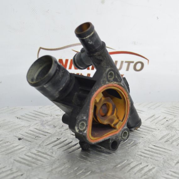 Корпус термостата 2.0 dCi Renault Espace Laguna Scenic Megane термостат Рено Лагуна Сценік Еспейс 8200380898 | Зображення 2