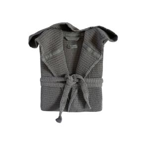 Халат Lotus Home 107825 Туреччина L/XL  Бавовна + бамбук Антрацит