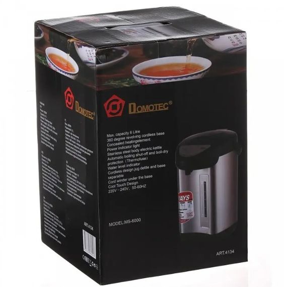 Термопот з нержавної сталі 6.8 л Thermo Pot Genius EK-7906A (41648-EK 7906A_1063) | Зображення 6