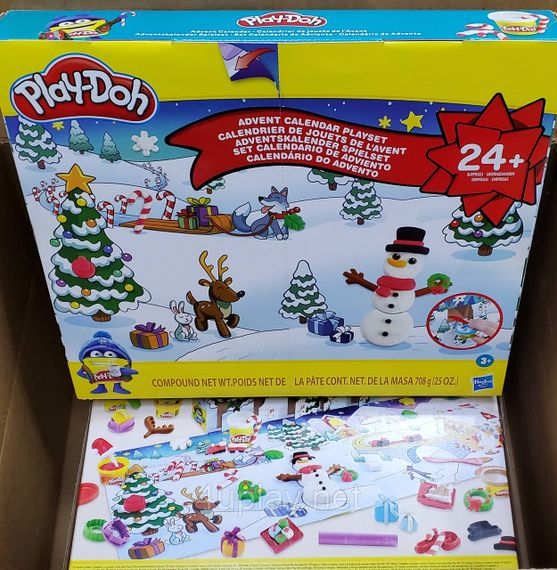 Уцінка Адвент календар Плей До Подарунковий ігровий набір для ліплення, тісто Оригінал Play-Doh Advent Calendar | Зображення 8