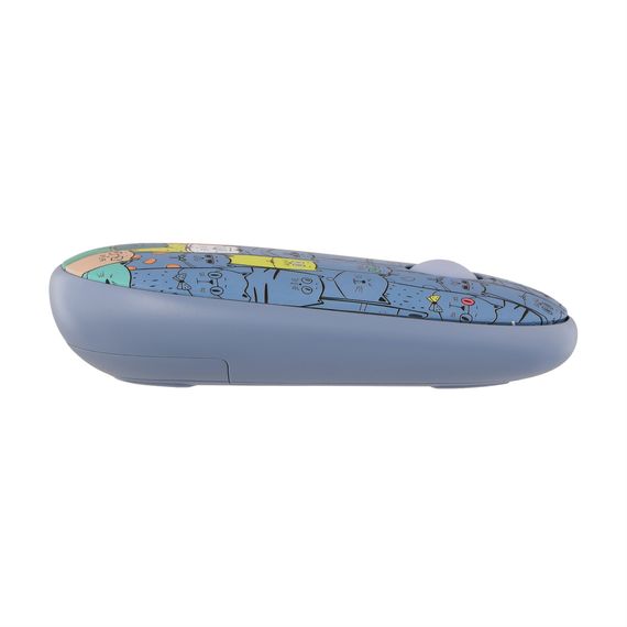 Мишка 2E MF300 PETSCATS Silent Wireless/Bluetooth Blue (2E-MF300WPETSBL) | Зображення 5