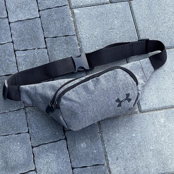 Бананка сірий меланж Under Armour | Зображення 2