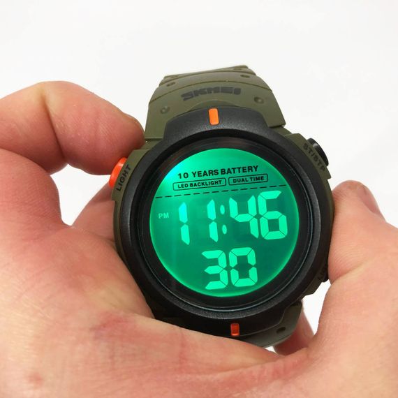 Стильні тактичні годинники для чоловіків SKMEI, Водонепроникні годинники Військові спецслужб WT-87 | Зображення 7