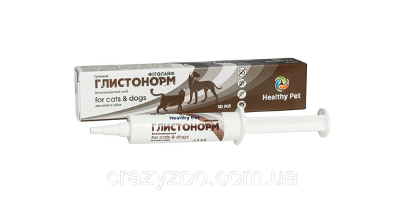 Суспензия против внутренних паразитов для собак и котов Healthy Pet Глистонорм 10 мл 309131