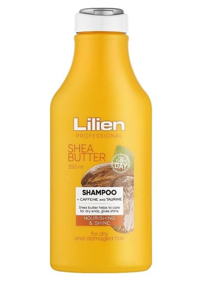 Шампунь для сухих и поврежденных волос Lilien Shea Butter 350 мл