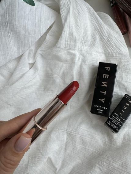 Помада для губ Fenty beauty by rihanna fenty icon the fill semi-matte refillable lipstick - MVP | Зображення 1