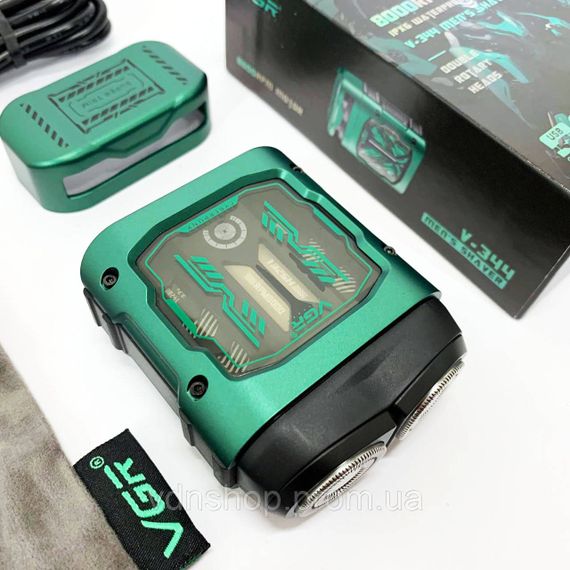 Бритва для сухого бритья, Профессиональная мужская электробритва, Мужская влагостойкая электробритва IX-52 | Зображення 9