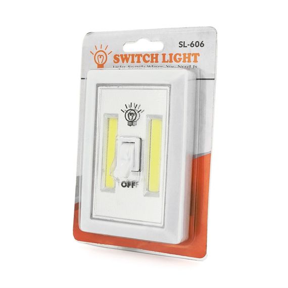 Світильник настінний POWERMASTER SL-606, з вмикачем, 2 LED, 3 типи кріплення | Зображення 2