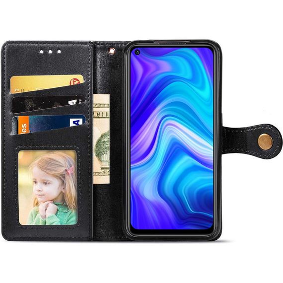 Кожаный чехол книжка GETMAN Gallant (PU) для Xiaomi Redmi Note 9 / Redmi 10X | Зображення 2