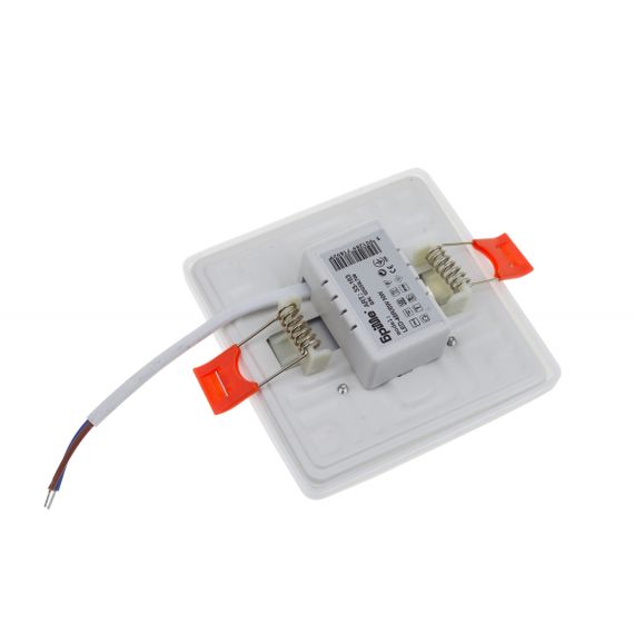 Потолочный врезной  светильник в ванную LED-46R/6W NW | Зображення 7