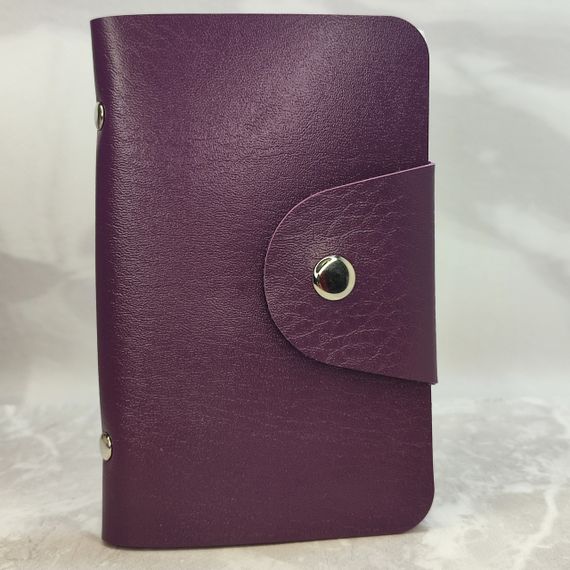 Фіолетовий альбом для зберігання пластин для стемпінга (на 10 відділень)