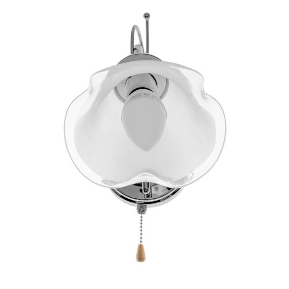 Бра настенное накладное классическое LK-574W/1 E14 CH | Зображення 3