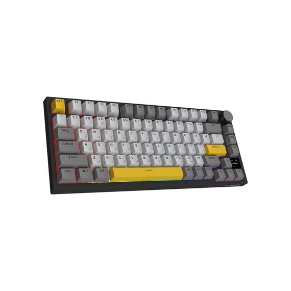 Клавіатура Ajazz AK820 Pro Flying Fish Switch Black RGB USB/Wireless/Bluetooth UA Black (AK820PRO-FF-BGY) | Зображення 3