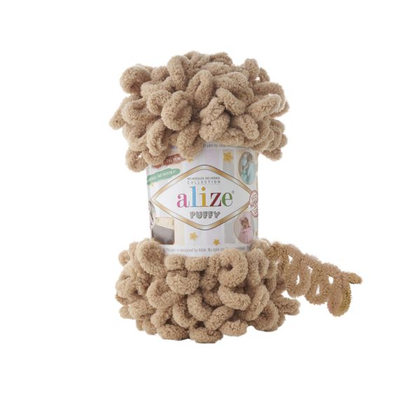 Пряжа Alize Puffy 262 алізе пуффі плюшева