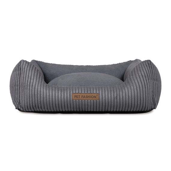 Лежак Pet Fashion DEVID для собак темно-сірий 62*50*19 | Зображення 1