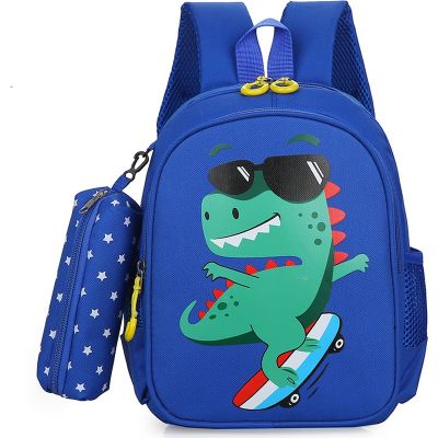 Рюкзак детский Evo-kids Small Dino Skate Blue (2418-24 Blue Dino Skate)