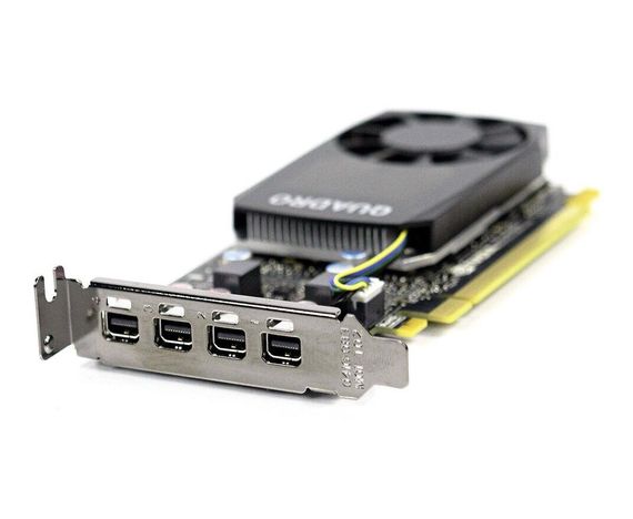 Дискретная видеокарта nVidia Quadro P1000, 4 GB GDDR5, 128-bit / miniDP / SFF б/у | Зображення 3