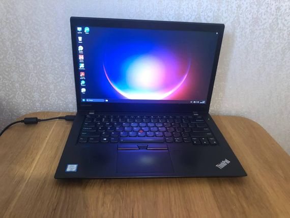 Ноутбук Lenovo ThinkPad 14 FHD IPs i7-6600U/12/240  Б/В | Зображення 1