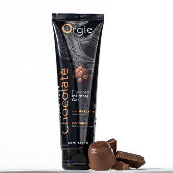 Лубрикант на водной основе Orgie Lube Tube Chocolate, 100 мл, со вкусом и ароматом шоколада | Зображення 3