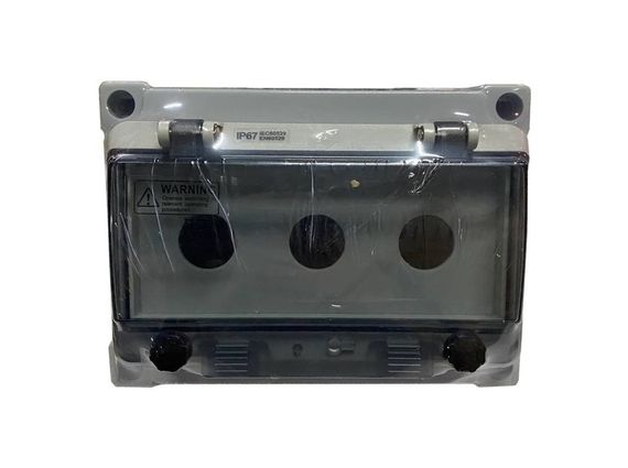 Корпус КП103 PRO IP65 для кнопок 3 место с прозрачной крышкой Ny95505369