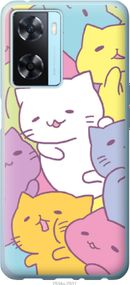 Чехол на Oppo A57s Котики "2534u-2931-17620"