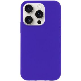 Чехол Silicone Case Full Protective (AA) NO LOGO для Apple iPhone 14 Pro (6.1") Фиолетовый / Ultra Violet