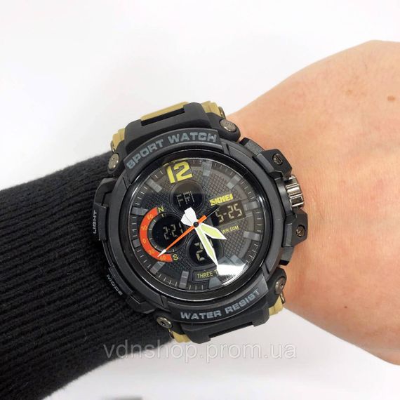 Часы для туризма SKMEI, Часы спортивные многофункциональные для военных и отдыха IY-11 | Зображення 4