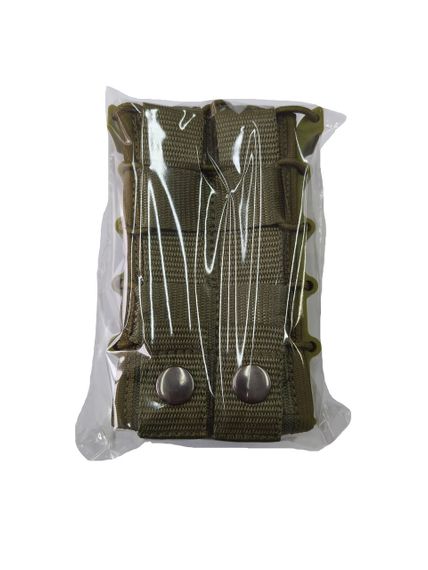 Підсумок з пластиковими боками для магазинів серія А І-2 КП2 2шт М&М Вид 2 Olive green Хакі (213631) | Зображення 1