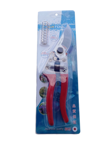 Садовий секатор Uatool 200 мм SK5 для обрізання гілок, кущів та квітів, класичний ручний секатор
