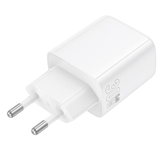 МЗП Borofone BN29 Fuente PD30W+QC3.0 (1USB-A/1C) White | Зображення 1