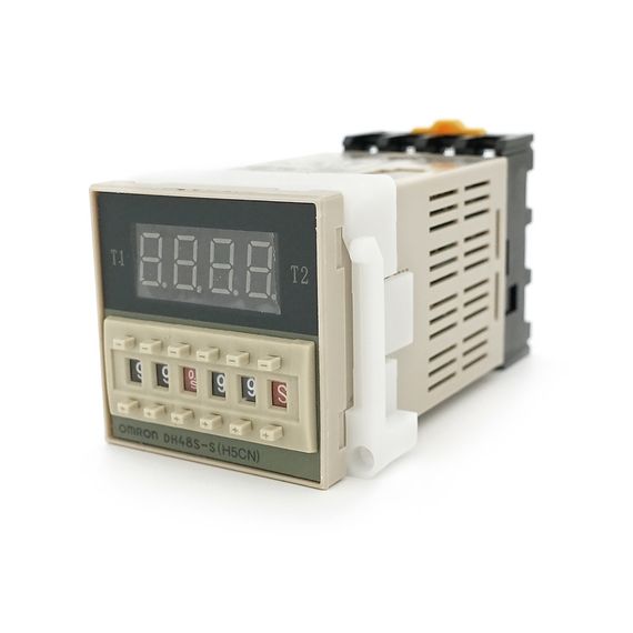 Реле часу Omron DH48S-S з індикацією затримки часу, 24 VDC | Зображення 1