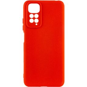 Чехол Silicone Cover Lakshmi Full Camera (AAA) для Xiaomi Redmi Note 11 (Global) / Note 11S Full camera, Червоний / Red