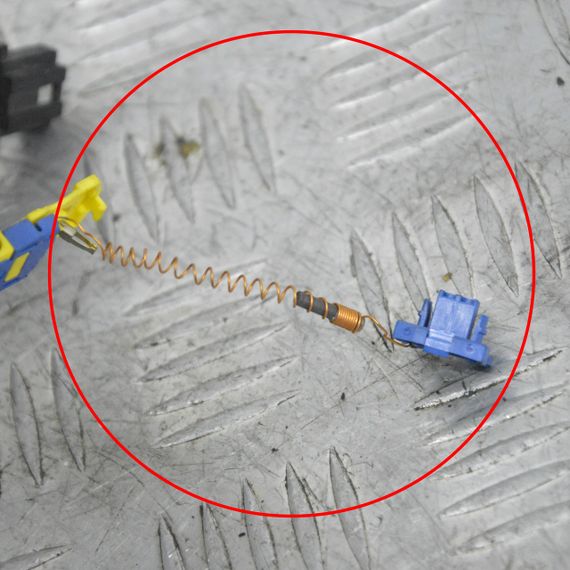 Шлейф підрульовий Airbag Renault Trafic III 2014-2021 Шлейф керма подушки безпеки Рено Трафік 3 255671409R | Зображення 1