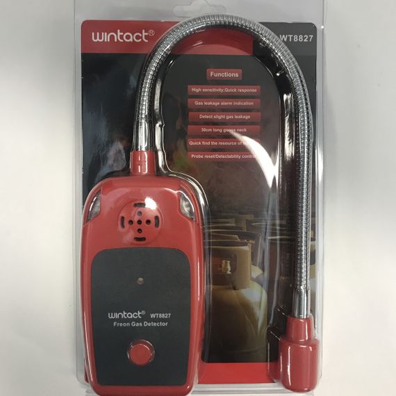 Детектор витоку фреона (10-1000 PPM) WINTACT WT8827 | Зображення 1