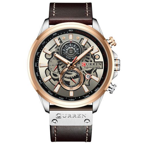 Чоловічий годинник Curren 8380 Black-Brown