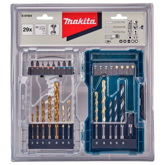 Набір біт та свердл (29 предметів) Makita E-07054 | Зображення 5