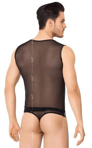 Комплект білизни - Shirt and Shorts 4606, black XL | Зображення 1