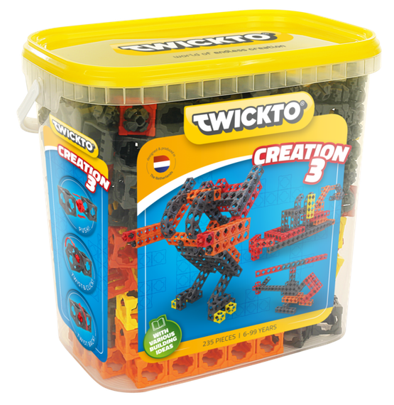 Конструктор TWICKTO Creation #3 НАБІР ДЛЯ ТВОРЧОСТІ, 235 деталей (15073833) | Зображення 4