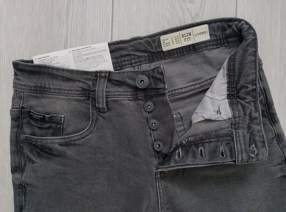 Джинси чоловічі завужені Livergy | Зображення 1