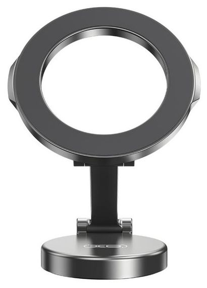 Автотримач XO C158 Universal Magnetic 360 rotating Phone Holder Black | Зображення 1