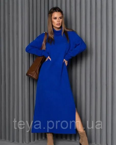 Плаття для жінок колір синій розміри S, M, L, XL, XXL, 3XL FI_008853
