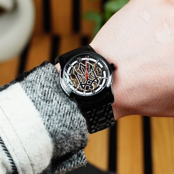 Класичний чоловічий годинник Awarder 025 Sharp All Black | Зображення 1