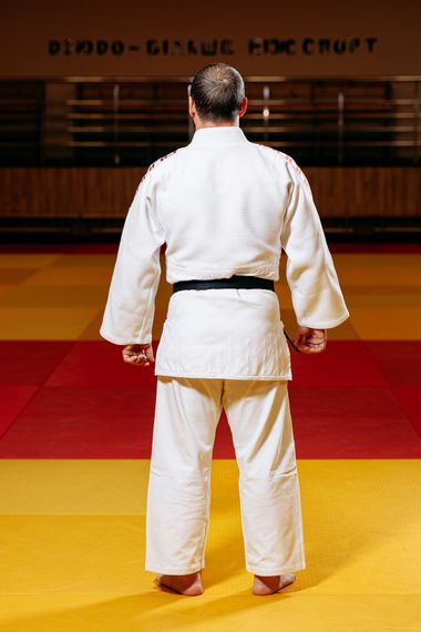 Біле кімоно для хлопців/чоловіків, дзюдо, TM BUDOGI серія PRO, зріст 160 см, щільність 650 гр/м.кв. | Зображення 5